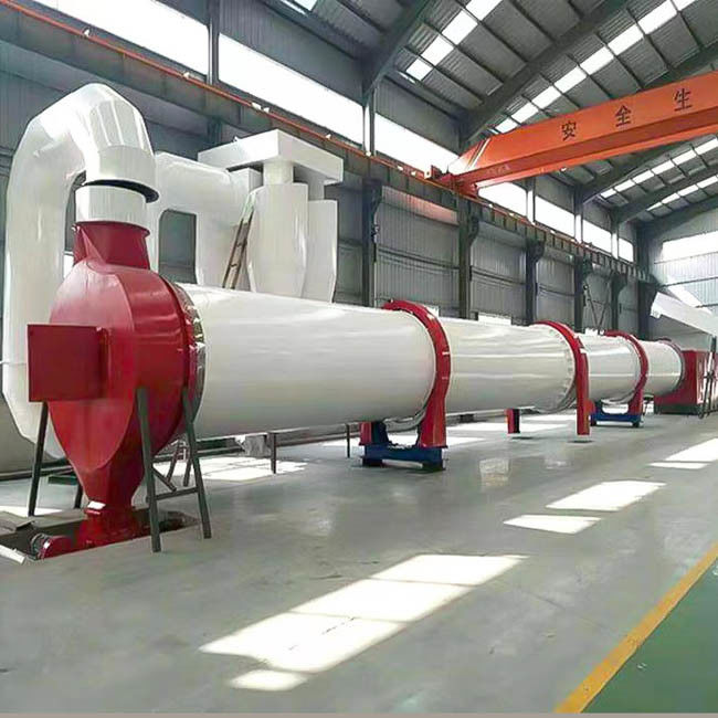 Équipement de séchage de la biomasse de sciure pour usine de pellet 4 Niveaux de sécheresse 5 Choix de température