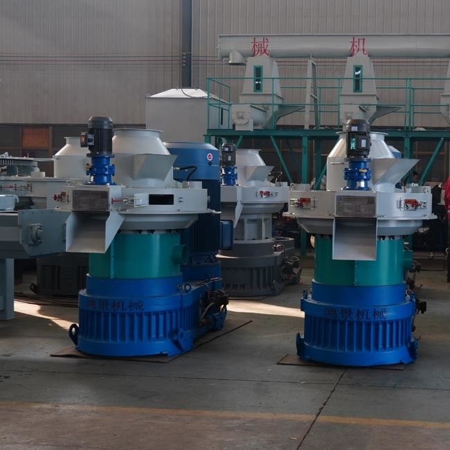2.2-3kw moteur de climatisation ligne de production de pellets de biomasse 2-12mm