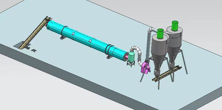 1 à 2 tonnes/h de biomasse pour la fabrication de granulés de bois