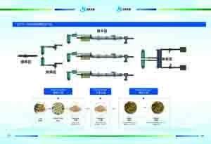 Ligne de production de granulés de biomasse de 2 à 12 mm avec moteur d'alimentation de 2,2-3 kW et densité de granulés de 1,1-1,3 t/m3